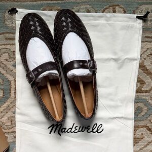 Madewell The Remy Mary Jane Flat in Dark Carob, 6.5, BNWT